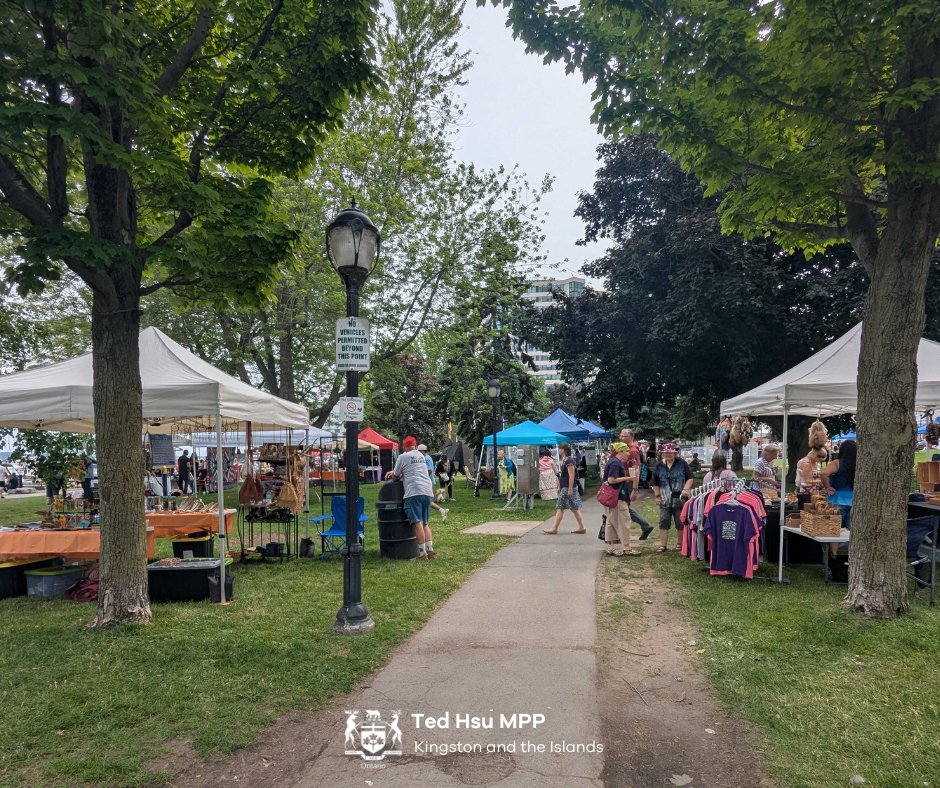 tedhsu's tweet image. Happy #IndigenousHistoryMonth! June is a time to honour the contributions and resilience of Indigenous communities. Last weekend, I attended the #IndigenousPeoplesDay celebration in Kingston, a great event that featured Indigenous music, art, and cultures.

#ygk
