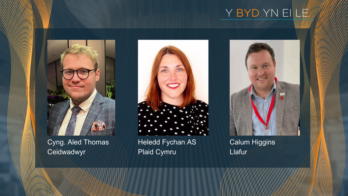 Y Byd yn ei Le (@ybydyneiles4c) on Twitter photo Heno o'r Senedd, yn ymuno â <a href="/CHafJones/">Catrin Haf Jones</a> a <a href="/RWynJones/">Richard Wyn Jones</a>...
21:00 ar <a href="/S4C/">S4C 🏴</a> Heno o'r Senedd, yn ymuno â <a href="/CHafJones/">Catrin Haf Jones</a> a <a href="/RWynJones/">Richard Wyn Jones</a>...
21:00 ar <a href="/S4C/">S4C 🏴</a>