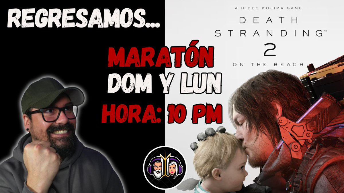 NuestroEstiloDV's tweet photo. no saben las ganas que tengo de volver después de casi 3 meses... SEÑORES... lo haré los días DOMINGO y LUNES (días que estoy libre de trabajo) con buenas horas de charla y GAMEPLAY de uno de los juegos más esperados del año #DeathStranding2 https://t.co/gjOLxkxJc7