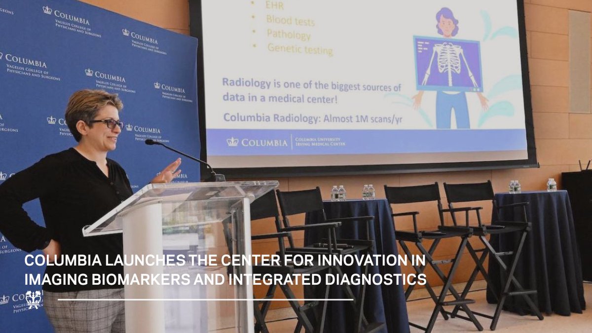 CUSEAS's tweet image. Columbia recently launched the Center for Innovation in Imaging Biomarkers and Integrated Diagnostics (CIMBID), a center that's leveraging AI and imaging data to revolutionize personalized medicine.
Led by Despina Kontos, a distinguished faculty member in Biomedical Engineering,…