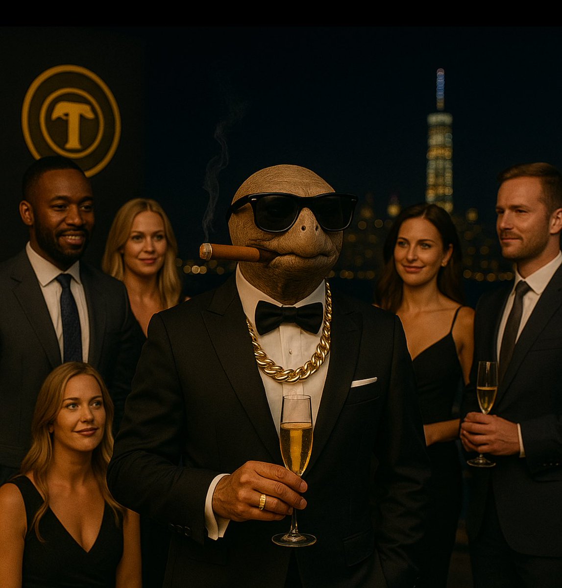 turtchill9044's tweet photo. Something’s cooking…
And it’s not just the wagyu.
🔥 $TCHILL news dropping after the party.
Don’t say I didn’t invite you.
#TCHILL #TheBossCoin #BacksceneMoves #SolanaCommunity #SolanaMemeCoins https://t.co/lgucW1hOwn