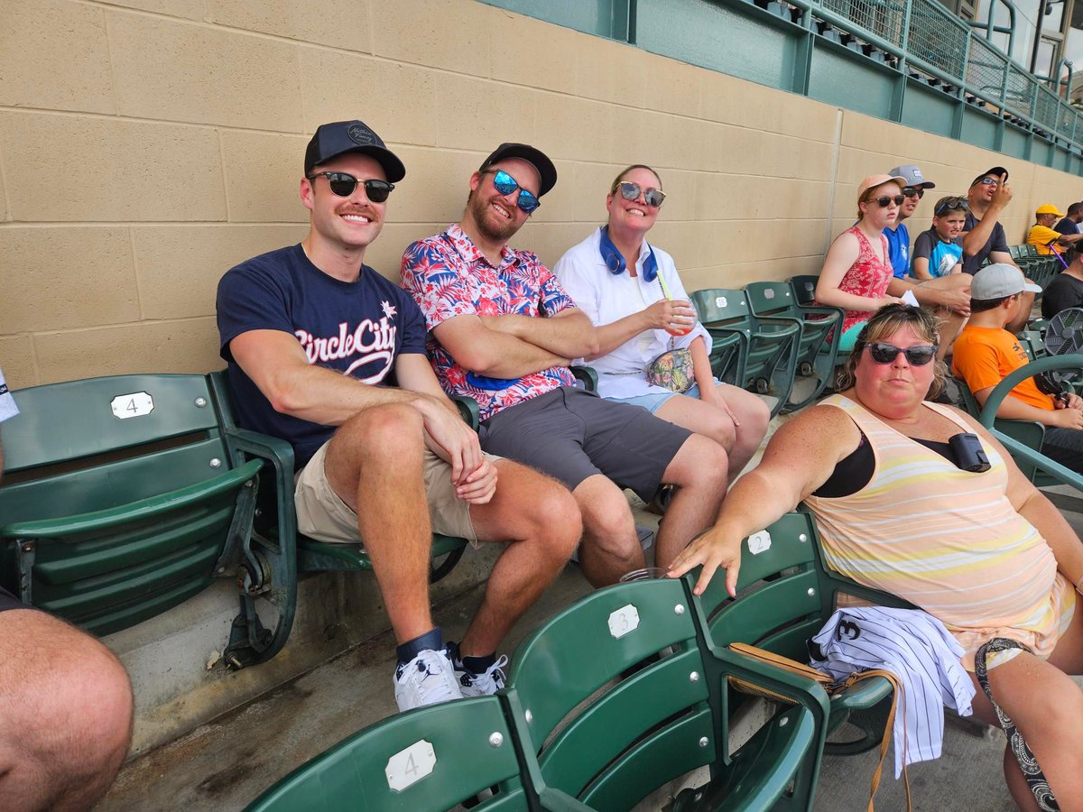 MillinerTalent's tweet photo. Yesterday’s heat didn’t stop the Milliner Talent and EDGE Industrial Staffing team from enjoying our annual Indianapolis Indians baseball game! ☀️⚾ It was hot—but we survived, had fun, and made the most of a great afternoon together.
#MillinerTalent #EDGEIndustrial #IndiansGame https://t.co/JfwQzhRlLL