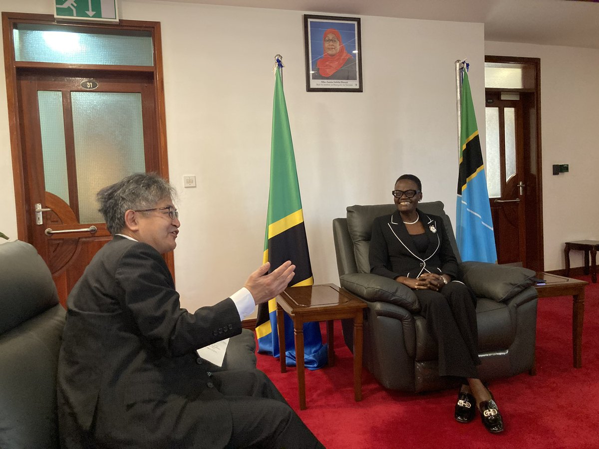 My trip to Dodoma was very fruitful. I had the honor of meeting Hon. Dr. Tulia Ackson, Speaker of the National Assembly, and Hon. Dr. Stergomena Tax, Minister of Defence and National Service. We discussed many issues for further strengthening our bilateral relationship.