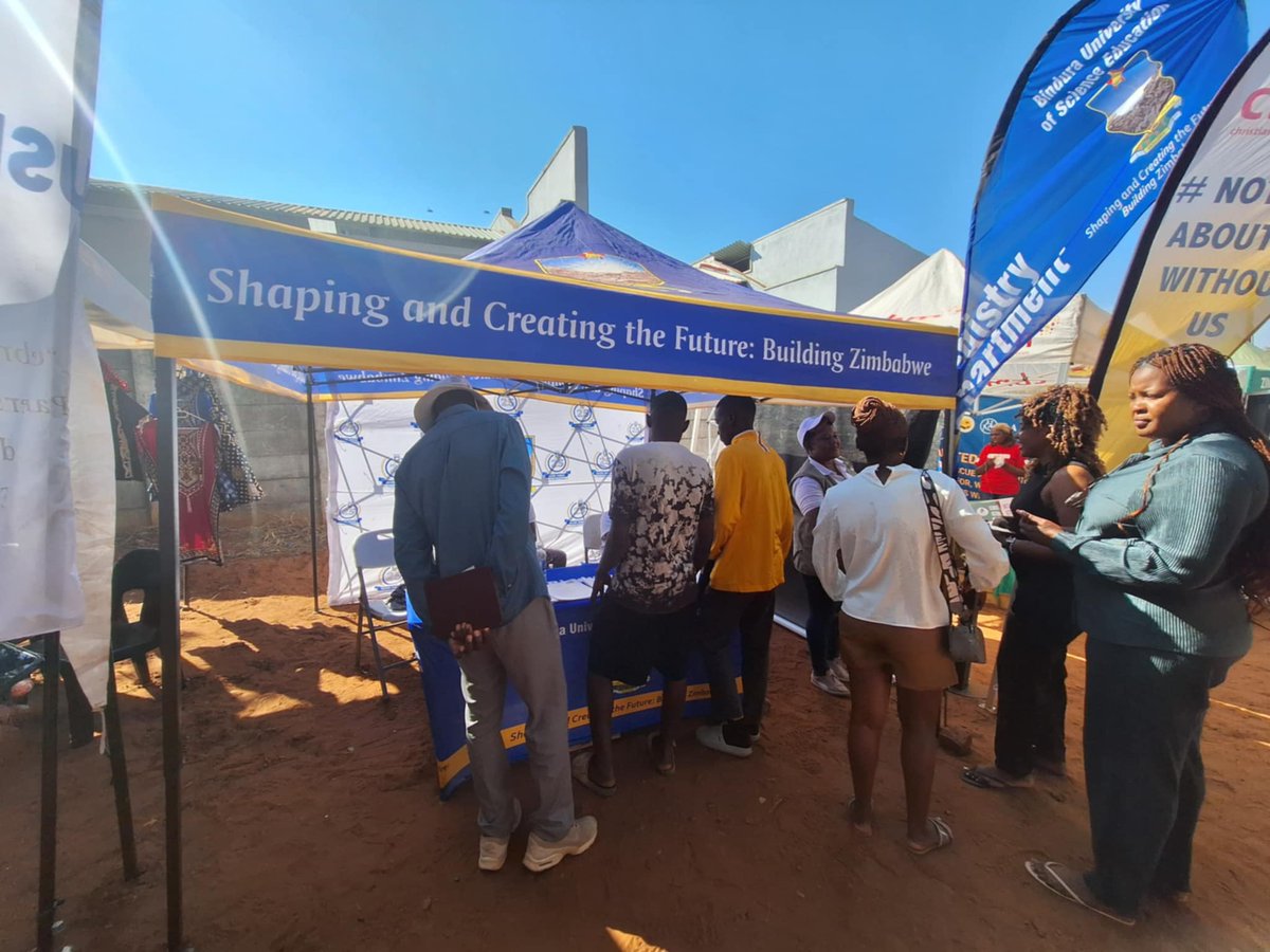 Happening Now! #BUSE is proudly participating in the National Disability Expo in Victoria Falls. This year's theme is "Accelerating Disability Inclusion Now: A Collective Responsibility." #BUSE is committed to fostering an ideal living and learning environment for individuals
