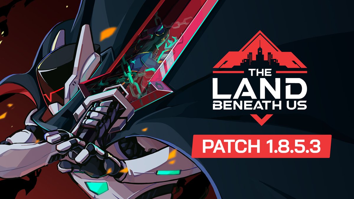 The Land Beneath Us – Patch 1.8.5.3 is LIVE! ⚔️

New “Blessing &amp; Curse” pack, weapons, relics, chips &amp; quest now available!

Balance tweaks, bug fixes &amp; more across all platforms.

📰 Full patch notes: store.steampowered.com/news/app/21310…