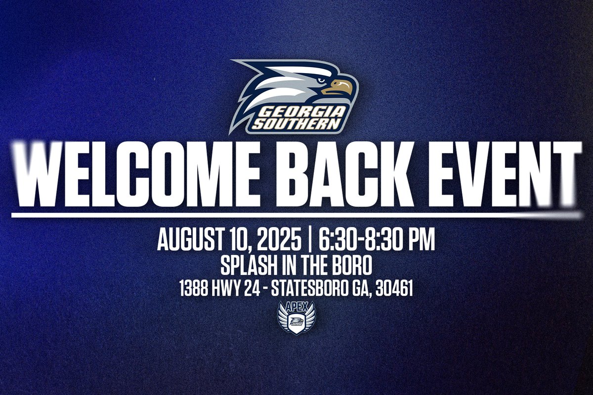 GSAthleticsAPEX's tweet image. SAVE THE DATE
August 10th we will be welcoming back our student-athletes at Splash in the Boro!

@GSAthletics