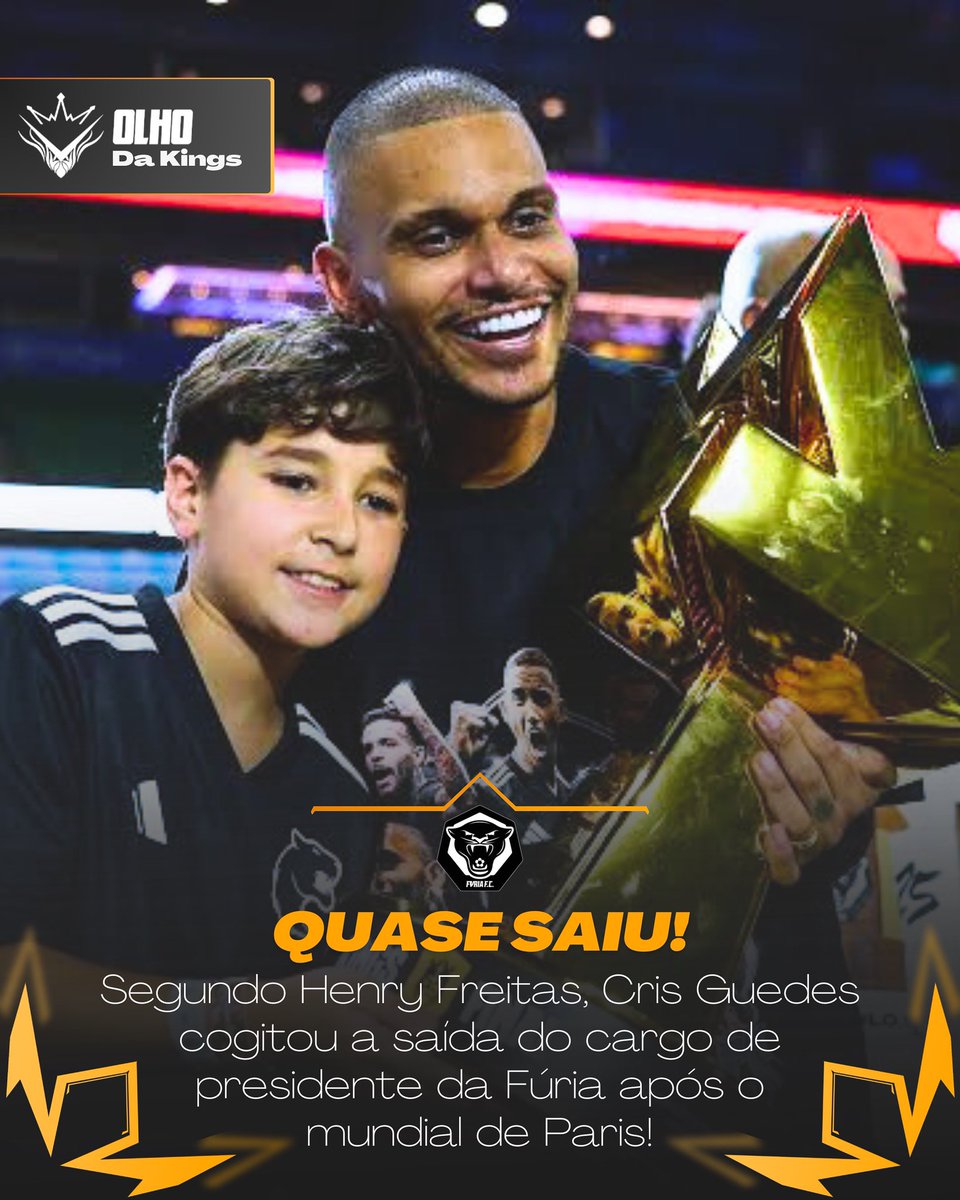 olhodakings's tweet photo. 👀🐾 | Cris Guedes cogitou sua saída do cargo da Fúria após o Mundial de Paris, mas acabou ficando no cargo!

🗞️ | @HenryFreitas14_ https://t.co/y77kVBPQih