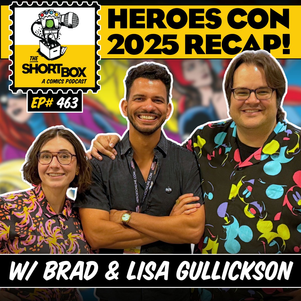 If you've been 'Con-Curious' about what makes Heroes Con one of the BEST events for comic fans and Wednesday Warriors alike, then check out the full conversation with the best Couple in Comics, here:

theshortboxentertainment.com/heroes-con-202…