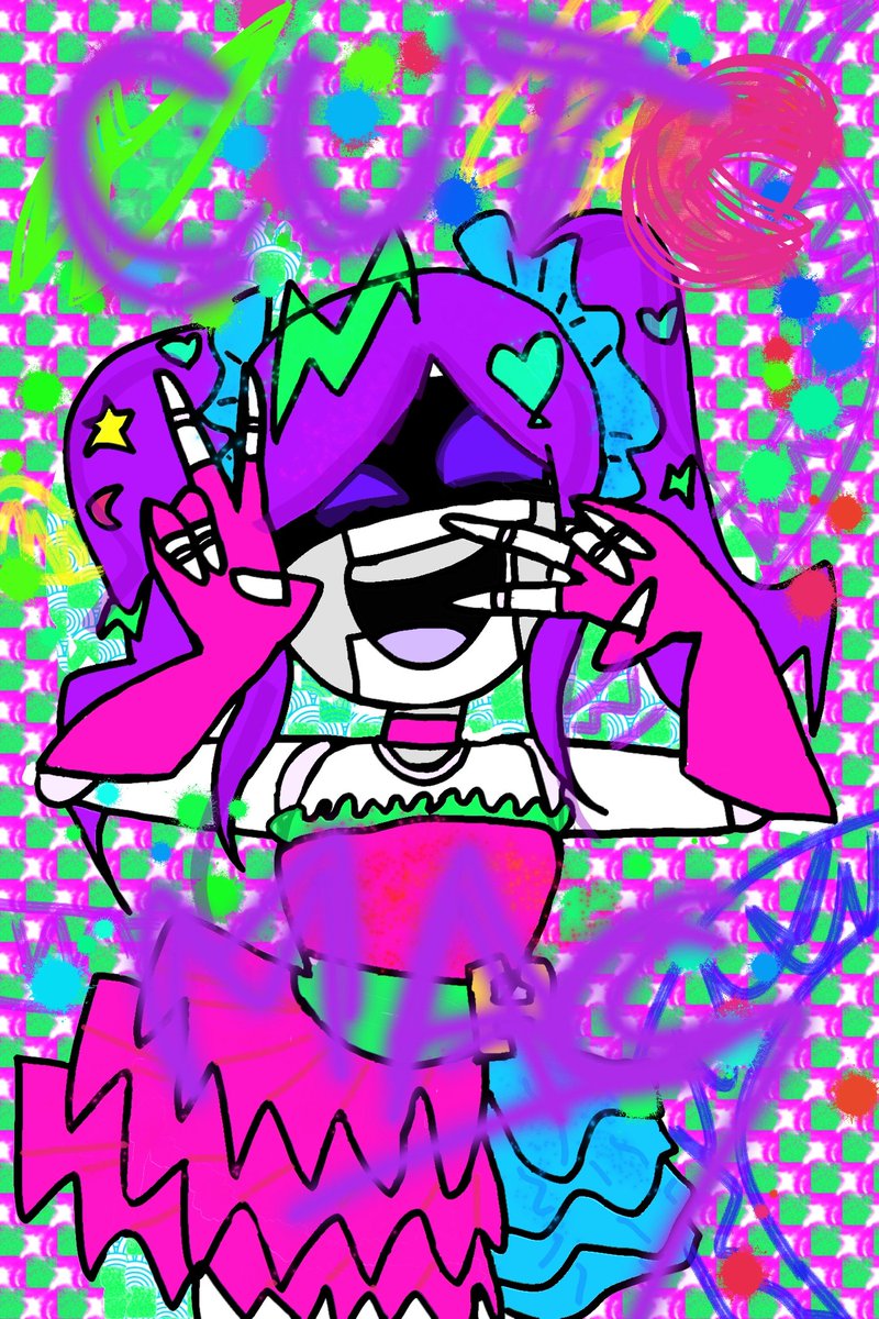 Porfin después de casi una semana por fin termine mi primera Aidol les presento a mi Aidol Robotica del futuro :D 😀¿les gusta?