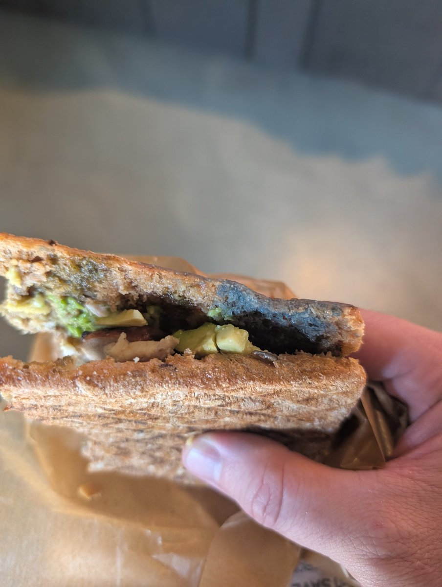 Duncan Ogilvie๐ช๐๐ (@dotraining) on Twitter photo Solid bit of mold on my <a href="/joeandthejuice/">JOE & THE JUICE</a> sandwich in Marylebone ๐คข๐คข apparently staff seem to think it's not mold but couldn't tell me what exactly is was ๐คฃ๐คฃ Solid bit of mold on my <a href="/joeandthejuice/">JOE & THE JUICE</a> sandwich in Marylebone ๐คข๐คข apparently staff seem to think it's not mold but couldn't tell me what exactly is was ๐คฃ๐คฃ
