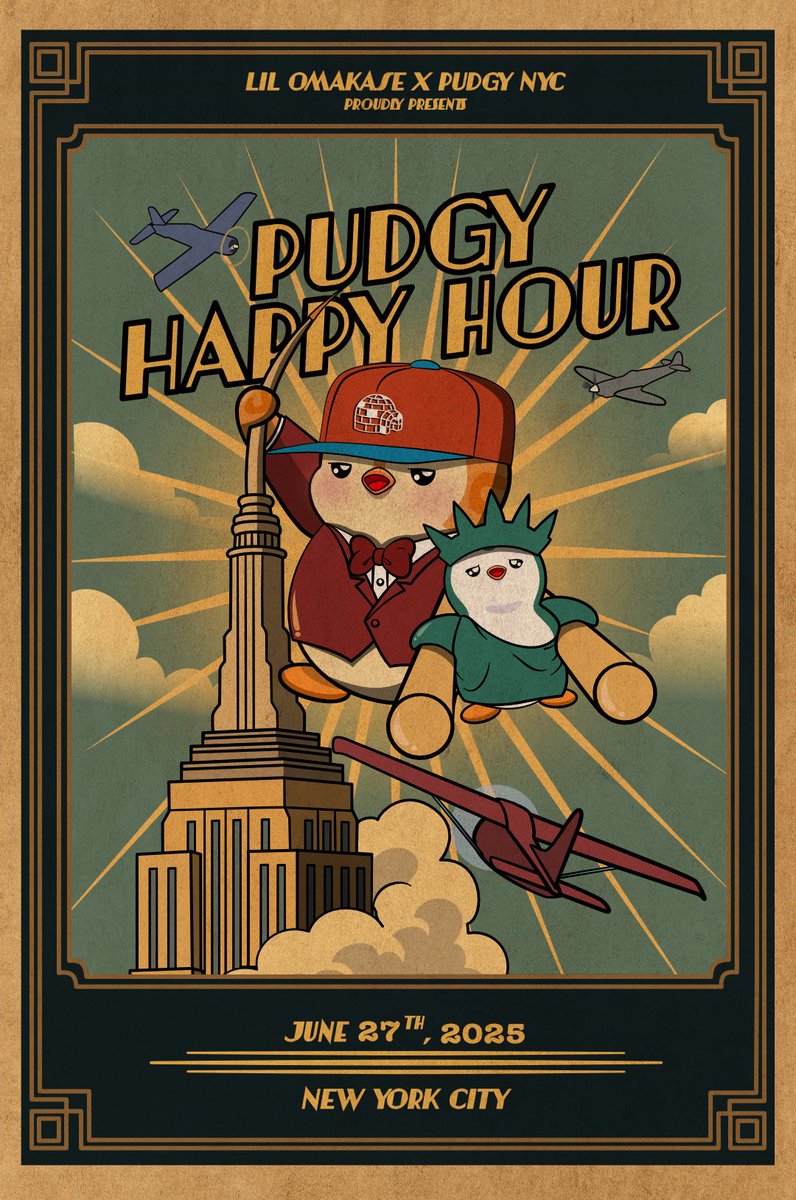 Justin Lewis🐧✳️👨🍳🔪 (@culinarycrypto) on Twitter photo Friday evening, Brooklyn. 6-9pm. Open bar, small bites, <a href="/vibes_tcg/">Vibes (Pudgy TCG)</a> goodies, <a href="/NoxGallery/">NOX Gallery</a> will be showing off some fire art, <a href="/frenschocolates/">frens</a> x <a href="/Pudgysushi/">Lil Omakase</a> chocolate collab. Come enjoy the vibes. Mint below Friday evening, Brooklyn. 6-9pm. Open bar, small bites, <a href="/vibes_tcg/">Vibes (Pudgy TCG)</a> goodies, <a href="/NoxGallery/">NOX Gallery</a> will be showing off some fire art, <a href="/frenschocolates/">frens</a> x <a href="/Pudgysushi/">Lil Omakase</a> chocolate collab. Come enjoy the vibes. Mint below