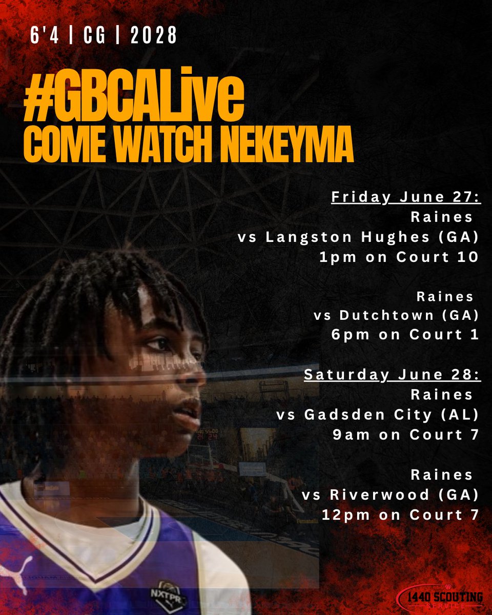 🚨 #TerryTalks 🚨

📣 Attention College Coaches 📣

Nekeyma Martin, II. (6’4/CG/’28/Raines HS)

Nekeyma is a high-upside backcourt prospect with tools and instincts for his age. Standing at 6’4, he brings great size to the guard position and thrives both on and off the ball.