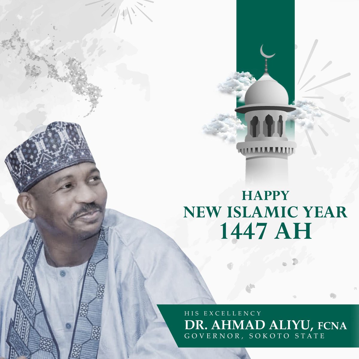 As we welcome the new Islamic year 1447 A.H., I extend my heartfelt greetings and best wishes to the good people of Sokoto State, and indeed all Muslims across Nigeria and the world.

The Hijra New Year is a moment of reflection, renewal, and gratitude. It reminds us of the noble