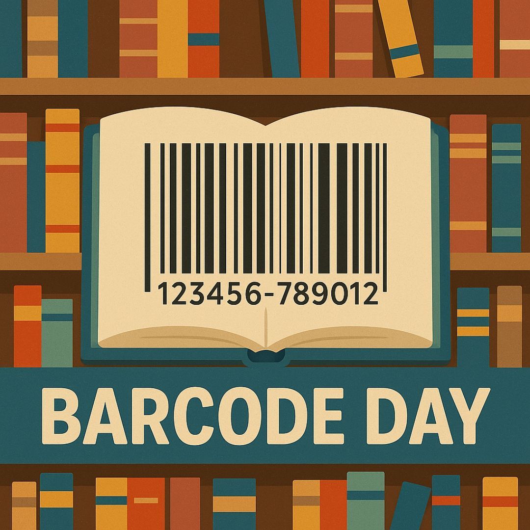 SRCHuskyLibrary's tweet image. ๐โจ Happy Barcode Day!
Today weโre celebrating the tiny lines that make a huge difference in our library! From checkouts to organization, barcodes help us keep track of all your favorite reads.
#BarcodeDay #LibraryLife #SRCReads ๐๐จ๏ธ