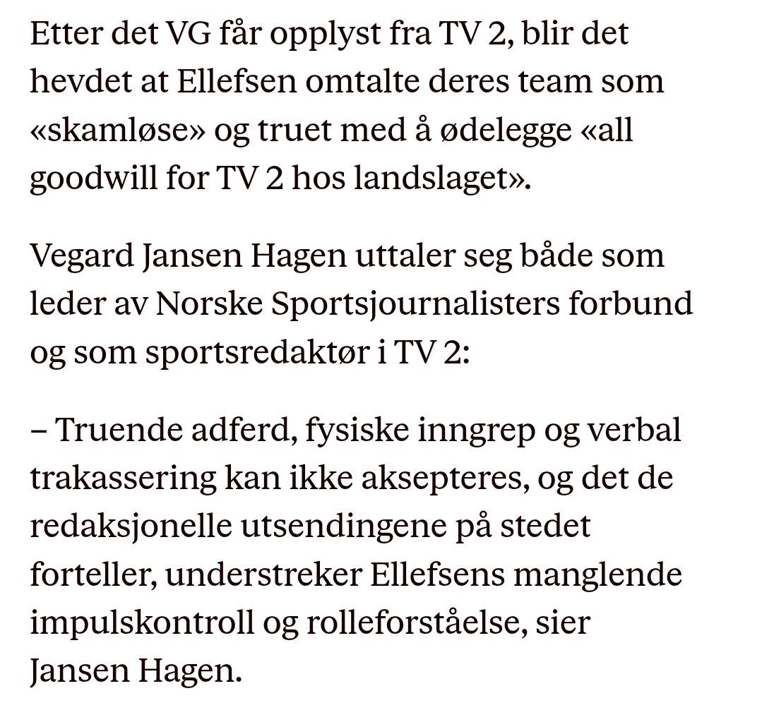 possesandboe's tweet photo. Det skjedde i Qatar-saken.
Det skjedde i VAR-saken.
Det skjedde nå.
Dette er kulturen. Folk i @nff_info bruker sin posisjon til å true omgivelsene med konsekvenser om de ikke får det som de vil. https://t.co/yKGL7Qj925