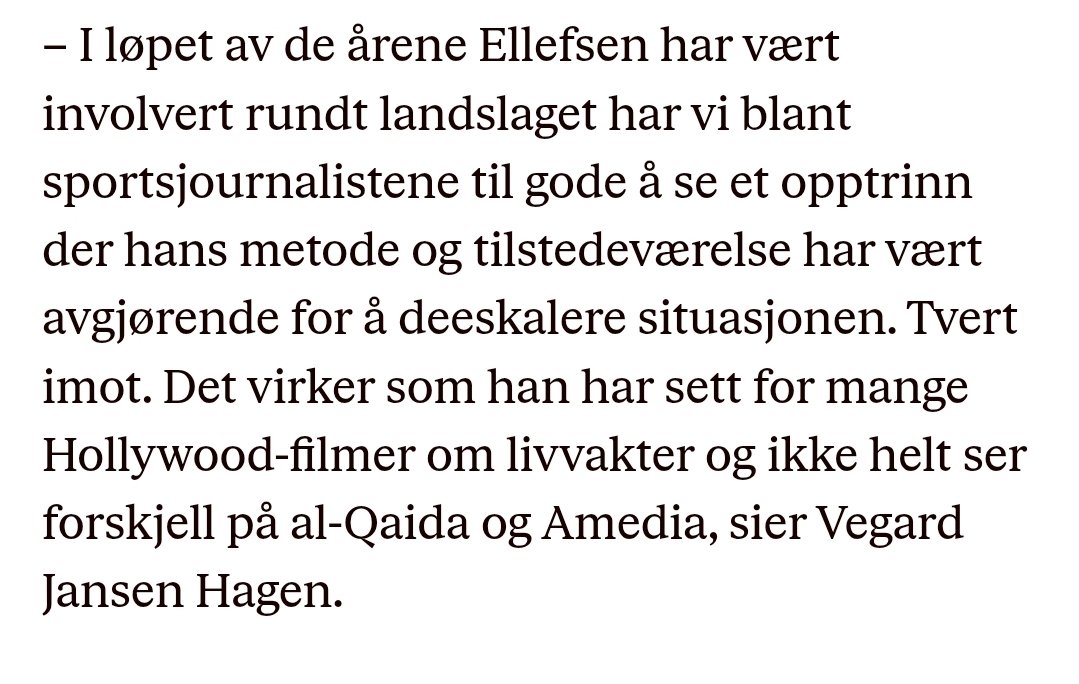 possesandboe's tweet photo. Det skjedde i Qatar-saken.
Det skjedde i VAR-saken.
Det skjedde nå.
Dette er kulturen. Folk i @nff_info bruker sin posisjon til å true omgivelsene med konsekvenser om de ikke får det som de vil. https://t.co/yKGL7Qj925