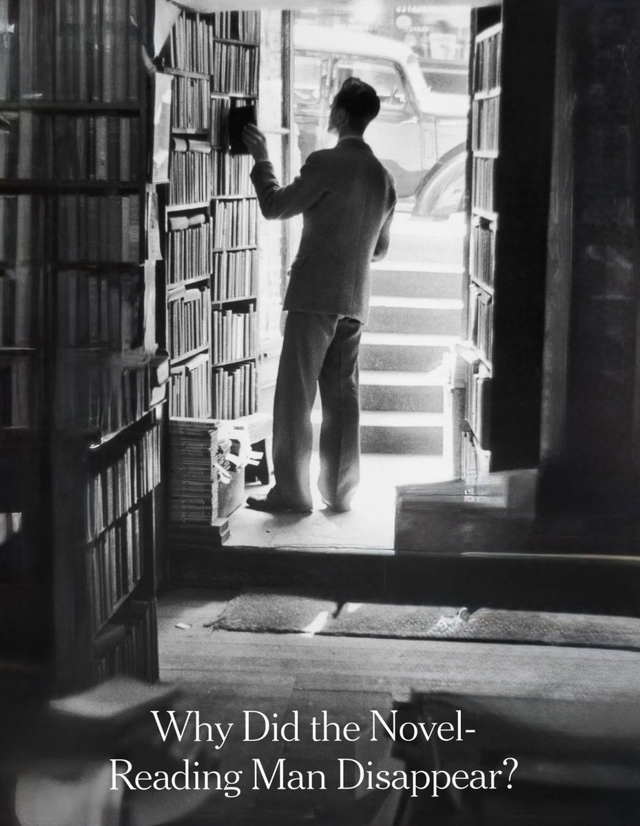 Novel-Reading Men, declare yourselves. 

The NYT is running its regularly-scheduled “male readers don’t exist” piece.