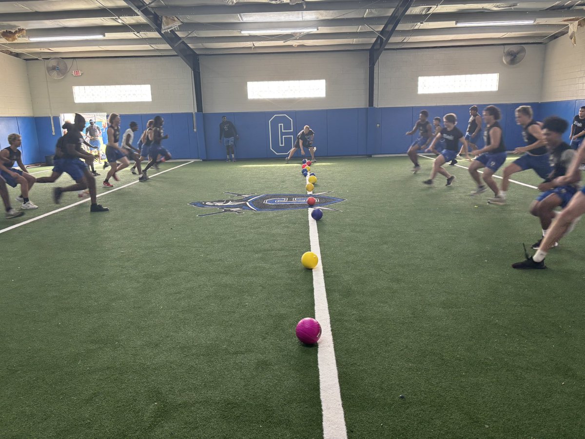CHSKnightsFB's tweet image. Dodge Ball & Snow Cones, no better way to end the first half of Summer 25!
