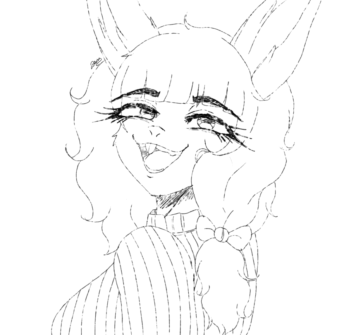 A comm. for <a href="/Nazuluhis/">Nazuluhis</a> 

I forgot to post it before but I like it. Dont really ever draw dresses or even full body. I think it came out well.