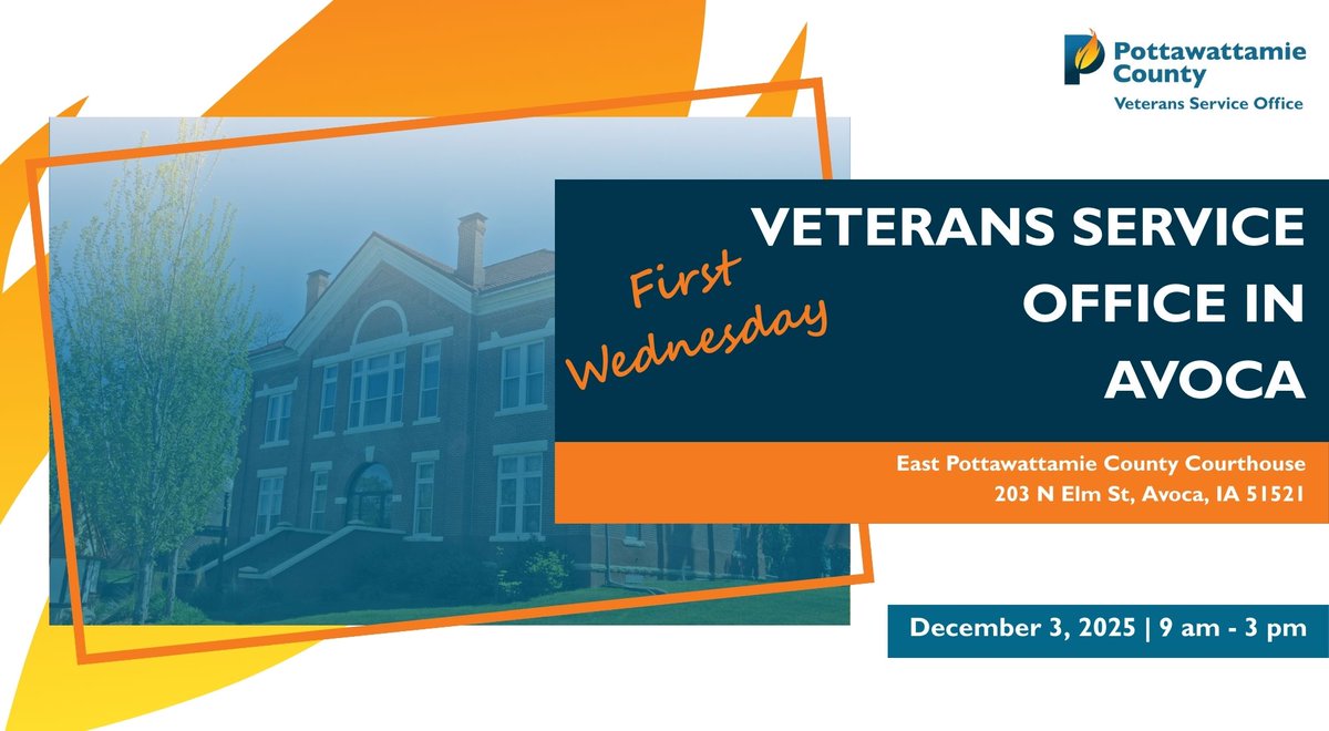 Pottawattamie County Veterans Service Office tweet media