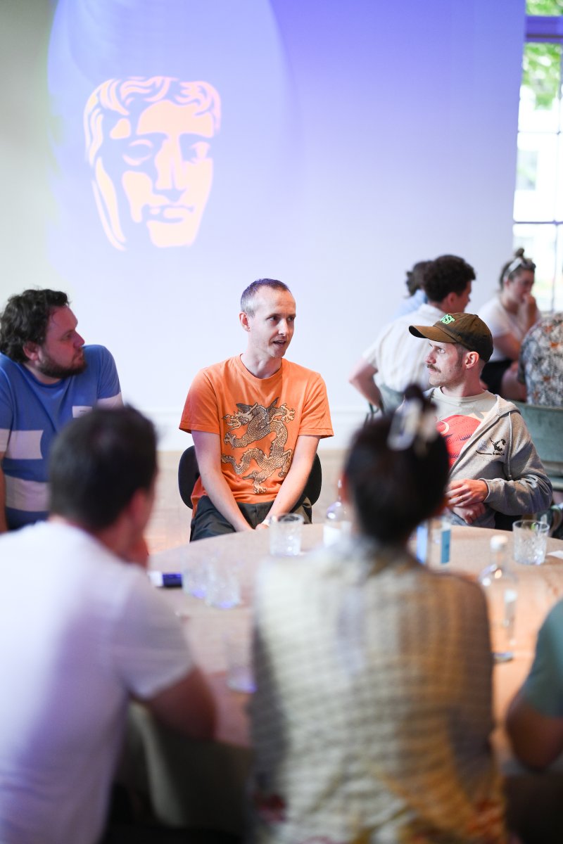 ChineseRoom's tweet image. Huge thanks to @BAFTAGames for inviting our Lead Environment Artist Iain &amp;amp; Lead Animator Fraser to speak at BAFTA Connect Forum last weekend. 
bafta.org/programmes/baf…

They enjoyed meeting the members and sharing thoughts on the craft of making games. ✨

📸 ©BAFTA / Jack Hall