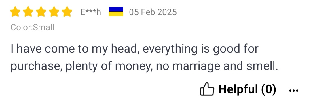 Reviews on Aliexpress are something. This one is for a silicone mold for cake pops.