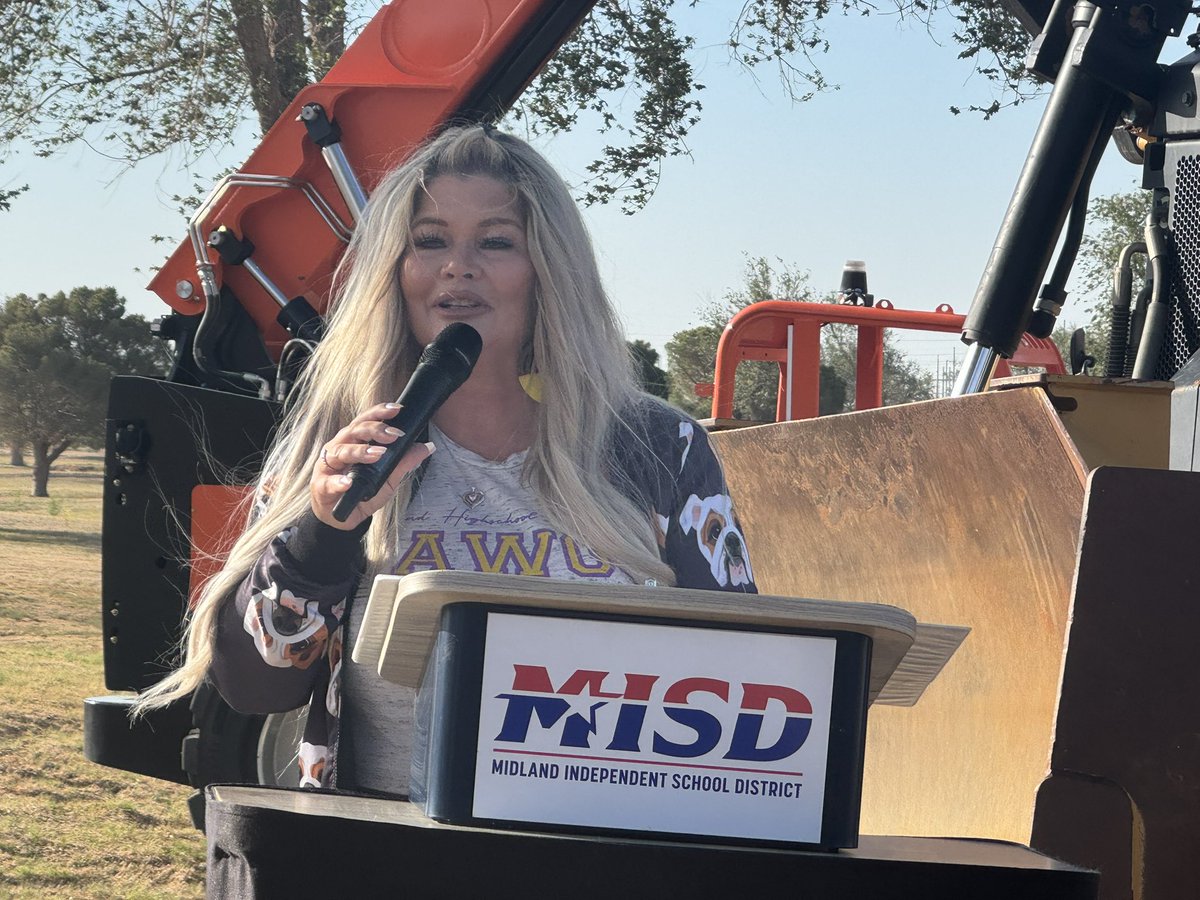 It’s a big day for the <a href="/MidlandHigh_MHS/">Midland High School</a> Dawgs as we broke ground on the new Midland High! Thank you to everyone who made Bond 2023 a reality and today is the beginning of what’s to come! #OYB