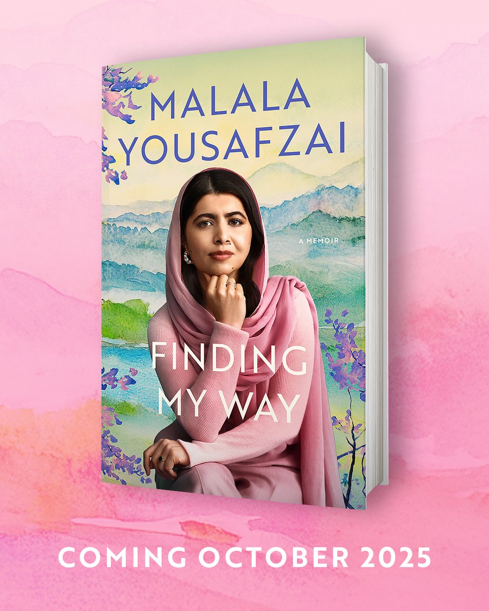 wnbooks's tweet image. We are so proud to be publishing the astonishing new memoir from @Malala, FINDING MY WAY.
How do you rebuild yourself when your whole world changes overnight?
Coming 21 October 2025 – Read more and pre-order now: malalabook.com