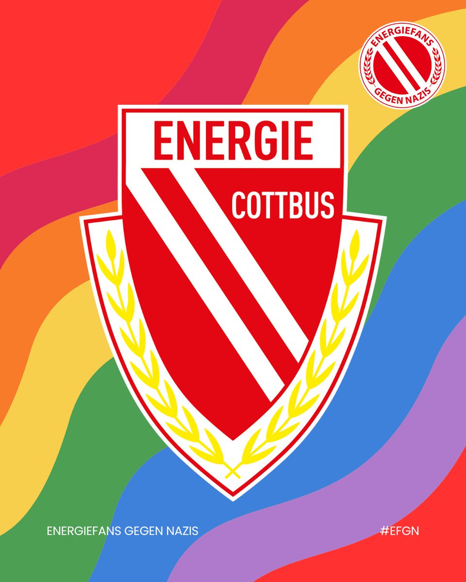 energiefans's tweet photo. Neues Trikot heute verรถffentlicht, der Pride Month geht weiter!
Wir sagen: Ja zu Energie und einer bunten Kurve โ fรผr alle!
#EFGN #NurEnergie #PrideMonth #VielfaltImStadion #Energiefรผralle #LiebeIstLiebe #FuรballIstFรผrAlle #NoHate #BunteKurve #RespectAndPride #Cottbus #FCE https://t.co/fWssM9Fw81