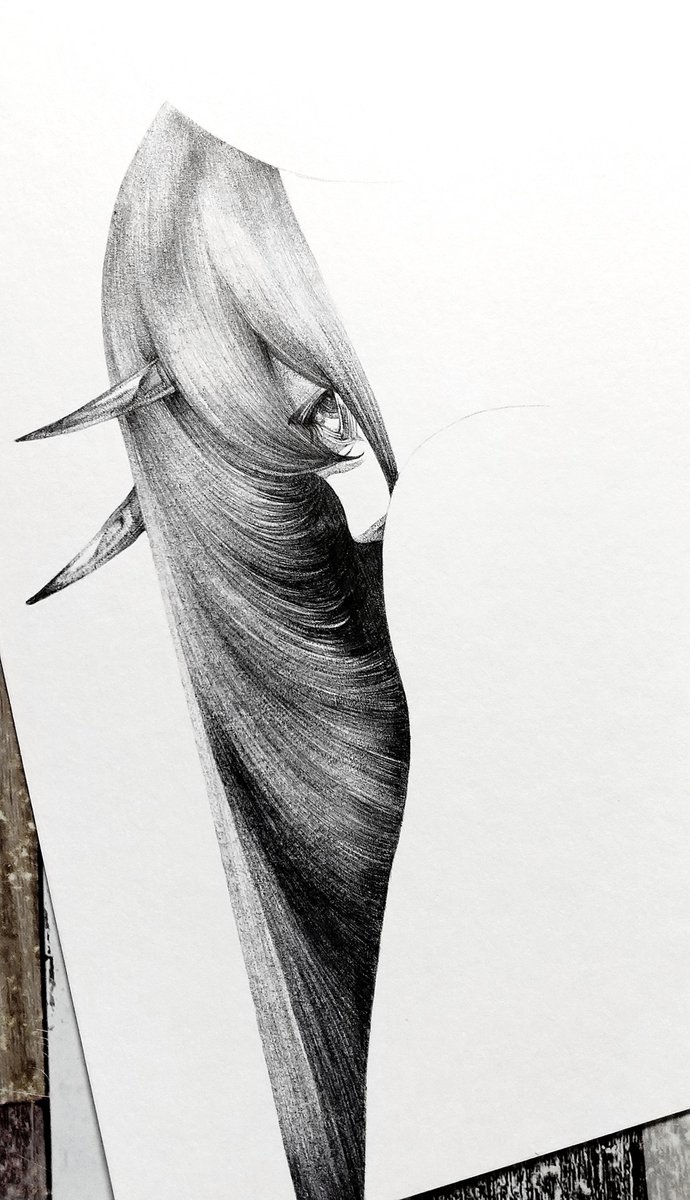 Maqbol913's tweet photo. ボールペン画進行中～wip.🖊 https://t.co/3klI5I6L0T
