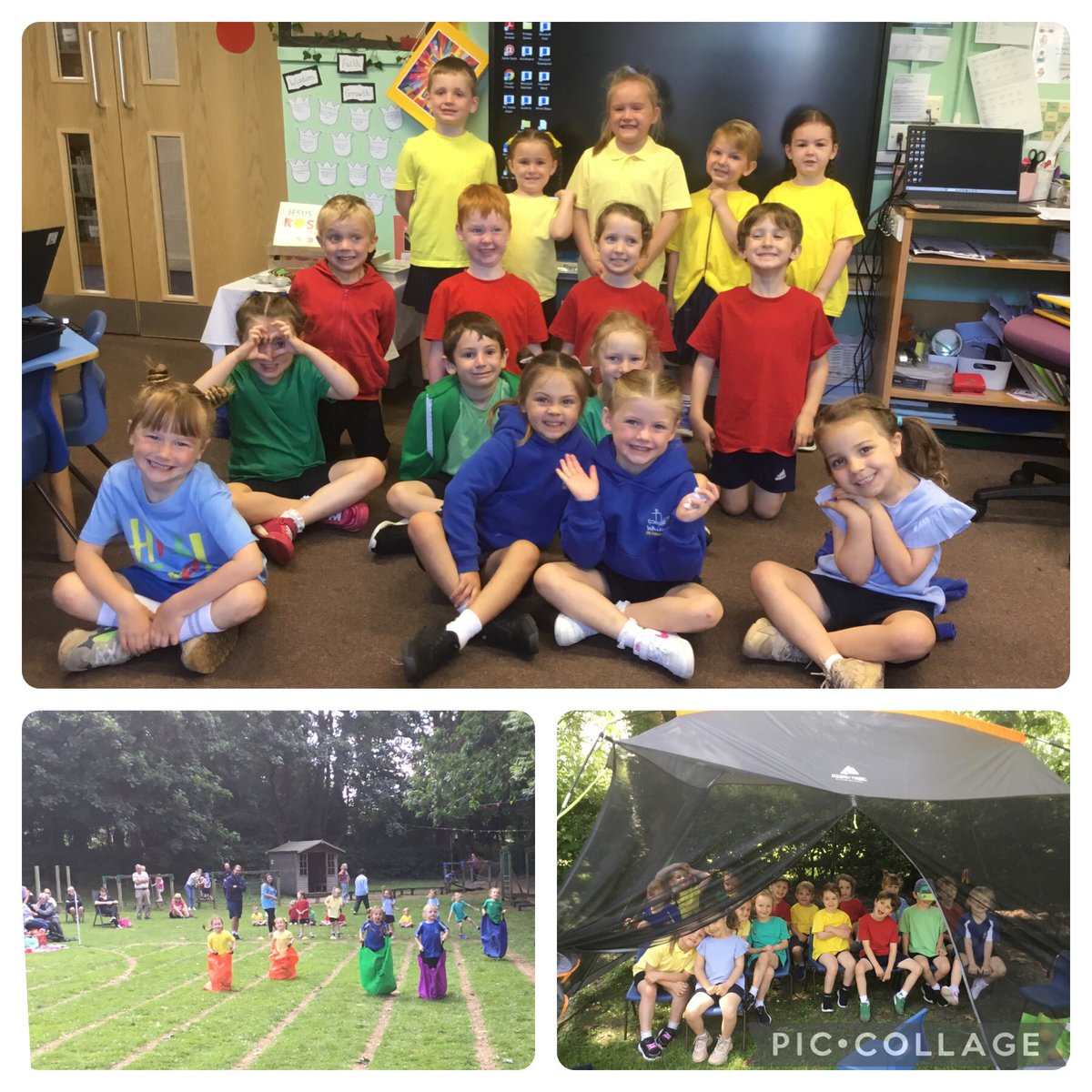 Acorns enjoyed their first Sports Day! Well done everyone for your super efforts and taking part with big smiles. <a href="/SchoolWhitegate/">Whitegate C/E School</a>