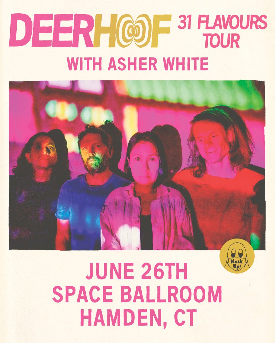TONIGHT (6/26)! Deerhoof returns to our stage with Asher White!

🎟 available at the door or online: found.ee/DeerhoofSB25
ℹ️ for the show: found.ee/DeerhoofKBYG25