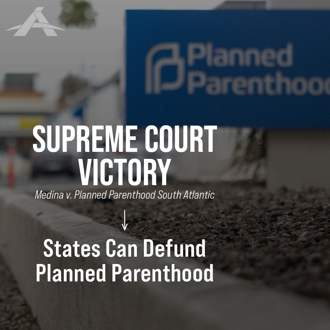 🚨 BREAKING: Supreme Court rules for South Carolina!

States are now free to defund Planned Parenthood and redirect taxpayer dollars to real, life-affirming care.

This is a major win for South Carolina—and a path forward for every state that wants to stop funding abortion and