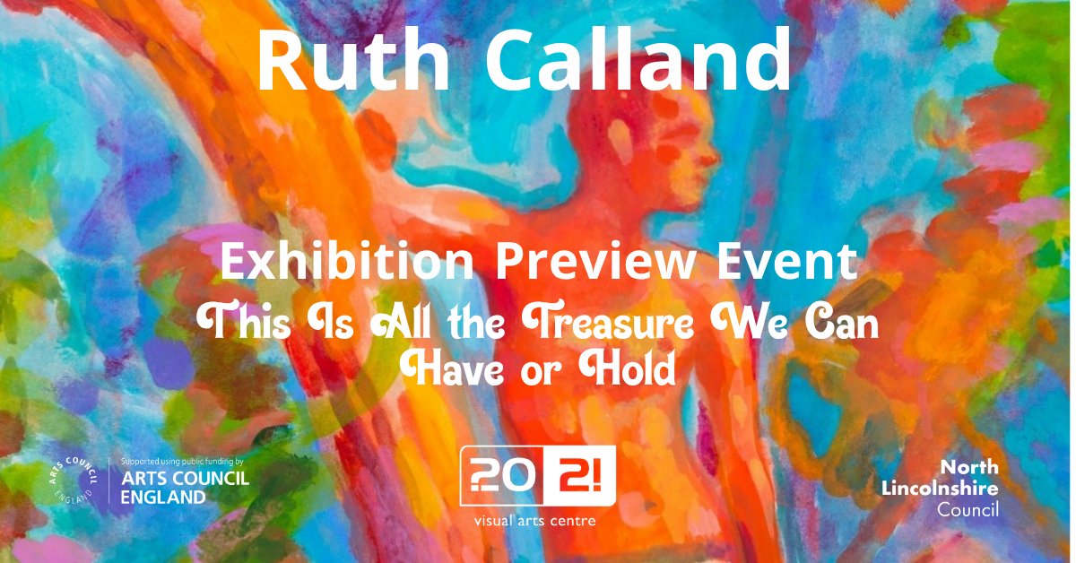 2021 Visual Arts (@2021visualarts) on Twitter photo Join us Sat 28 June, 1–3pm at 20-21 Visual Arts Centre for the opening of 'This is All the Treasure We Can Have or Hold' by Ruth Calland.
Explore bold works celebrating trans & nonbinary lives.
Free, all welcome.
#RuthCalland #ArtExhibition #Scunthorpe Join us Sat 28 June, 1–3pm at 20-21 Visual Arts Centre for the opening of 'This is All the Treasure We Can Have or Hold' by Ruth Calland.
Explore bold works celebrating trans & nonbinary lives.
Free, all welcome.
#RuthCalland #ArtExhibition #Scunthorpe