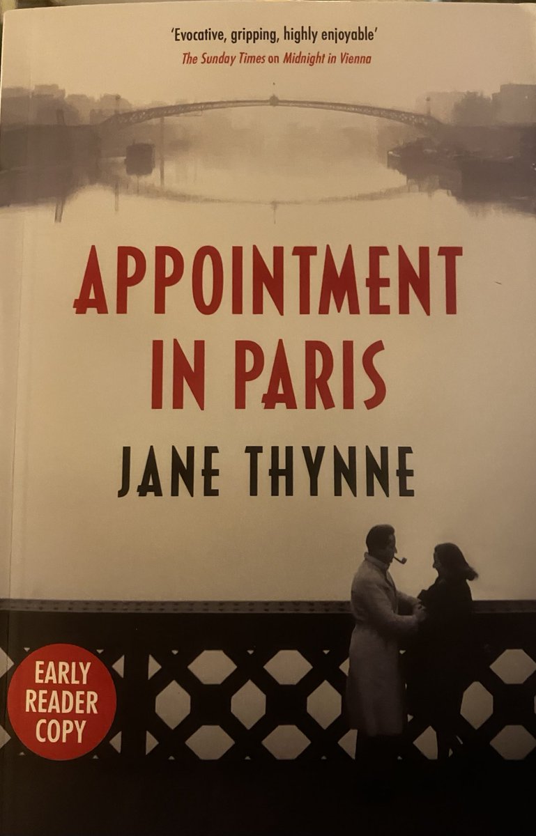 Amanda Craig (@amandapcraig) on Twitter photo Hugely enjoying this early proof of Appointment in Paris, <a href="/janethynne/">Jane Thynne/C.J.Carey</a> new WW2 spy novel, out September - suspenseful, romantic, atmospheric and clever <a href="/QuercusBooks/">Quercus Books</a> Hugely enjoying this early proof of Appointment in Paris, <a href="/janethynne/">Jane Thynne/C.J.Carey</a> new WW2 spy novel, out September - suspenseful, romantic, atmospheric and clever <a href="/QuercusBooks/">Quercus Books</a>