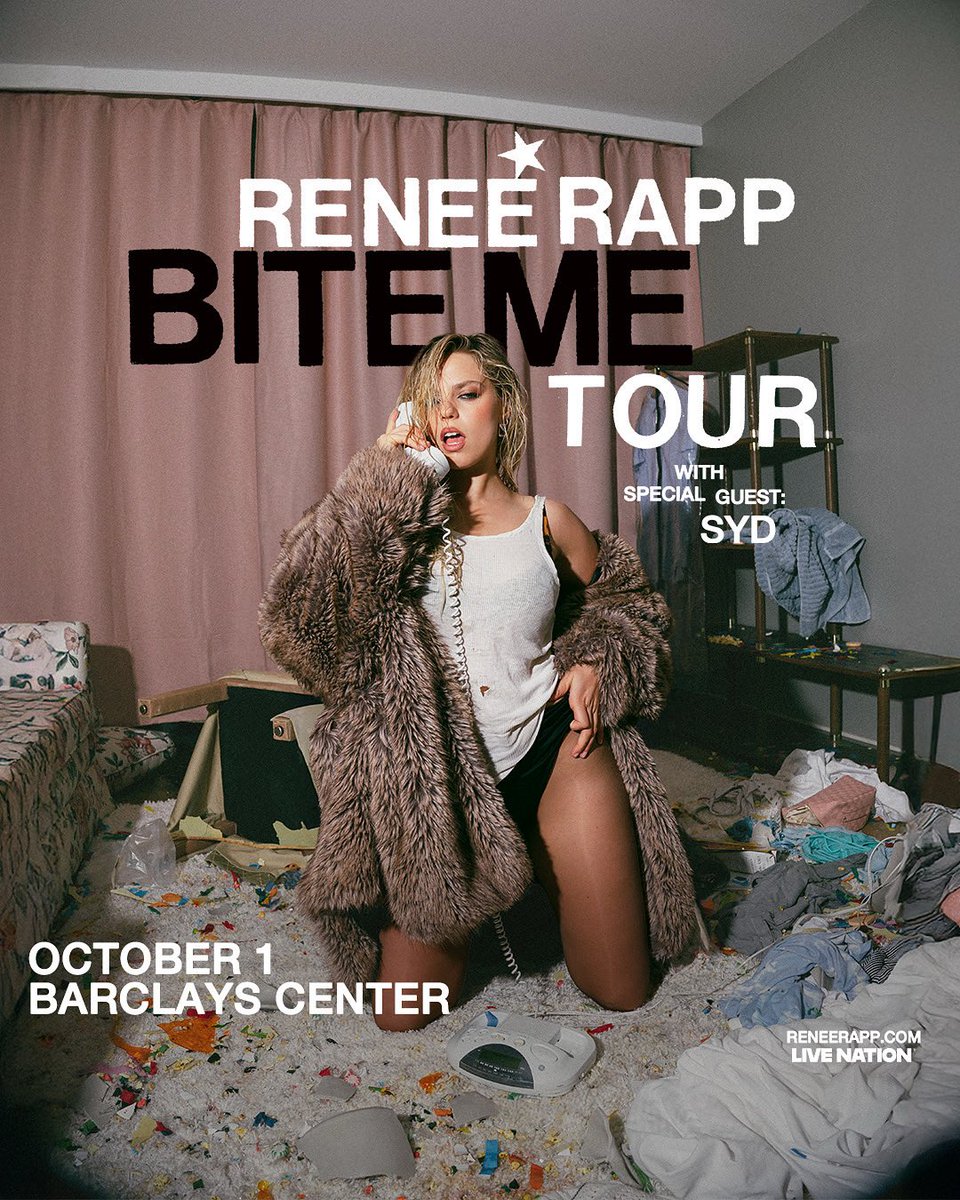 JUST ANNOUNCED ★ <a href="/reneerapp/">RMJ</a> with special guest Syd on October 1! 

Get tickets tomorrow at 10AM
🎫: bit.ly/4ljpnKR