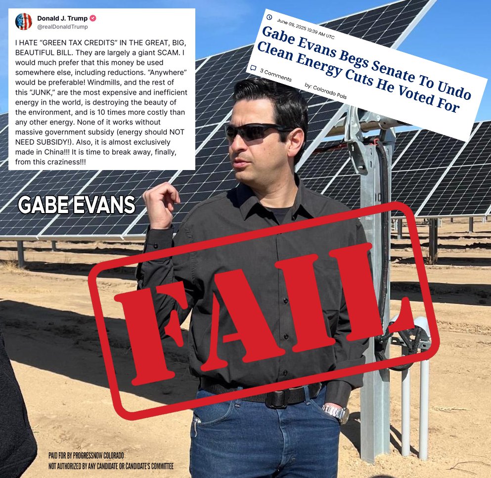 Everything Gabe Evans touches turns to 💩 #copolitics