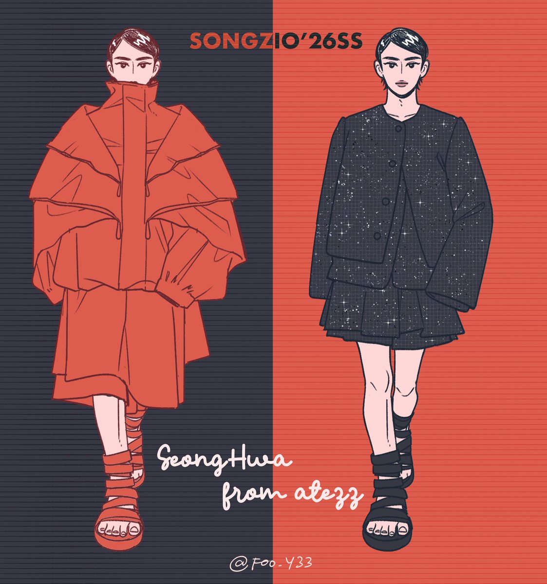 foo_y33's tweet image. ๐
#ateez #SEONGHWA #์ฑํ #SONGZIO26SS #SONGZIO