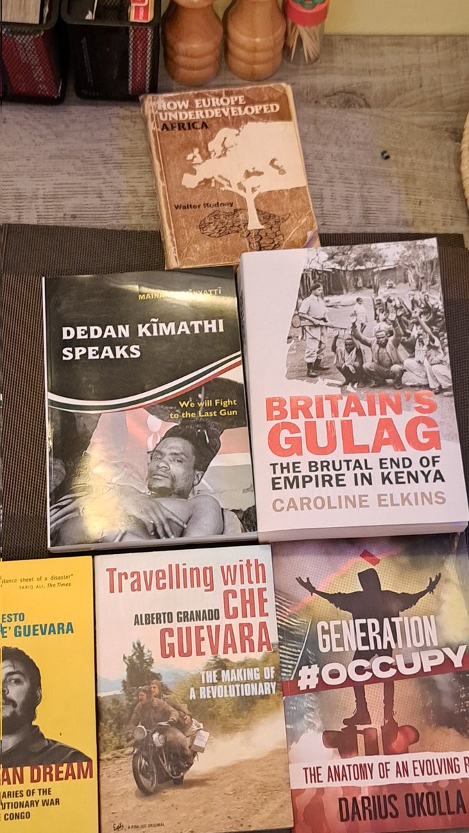 A sneak peek at some of my "seditious materials". Let us educate ourselves, comrades. #RutoMustGoNow