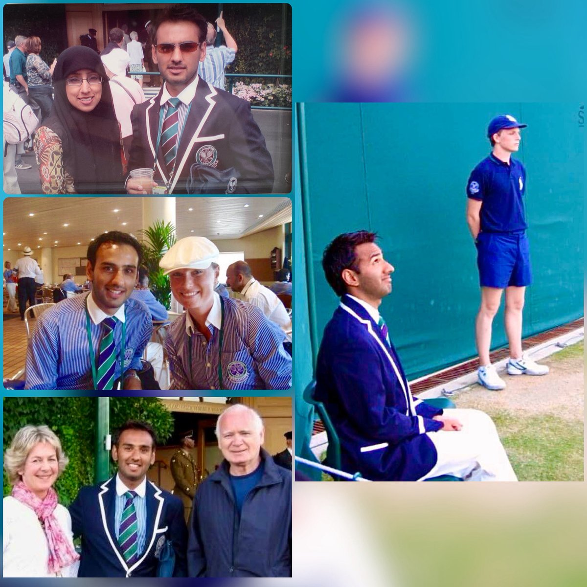 In 2008 and 2009, I was an umpire <a href="/Wimbledon/">Wimbledon</a> . I was a skint PhD student at Glasgow Uni and the money helped. I’ll never forget the great experience, especially my sister, Asfa and my tennis coach Frank and Jo coming out to see me.