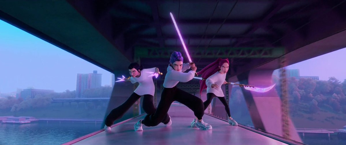 huntrix trio girls

— a thread;
#KpopDemonHunters #Huntrix #Rumi #Mira #Zoey