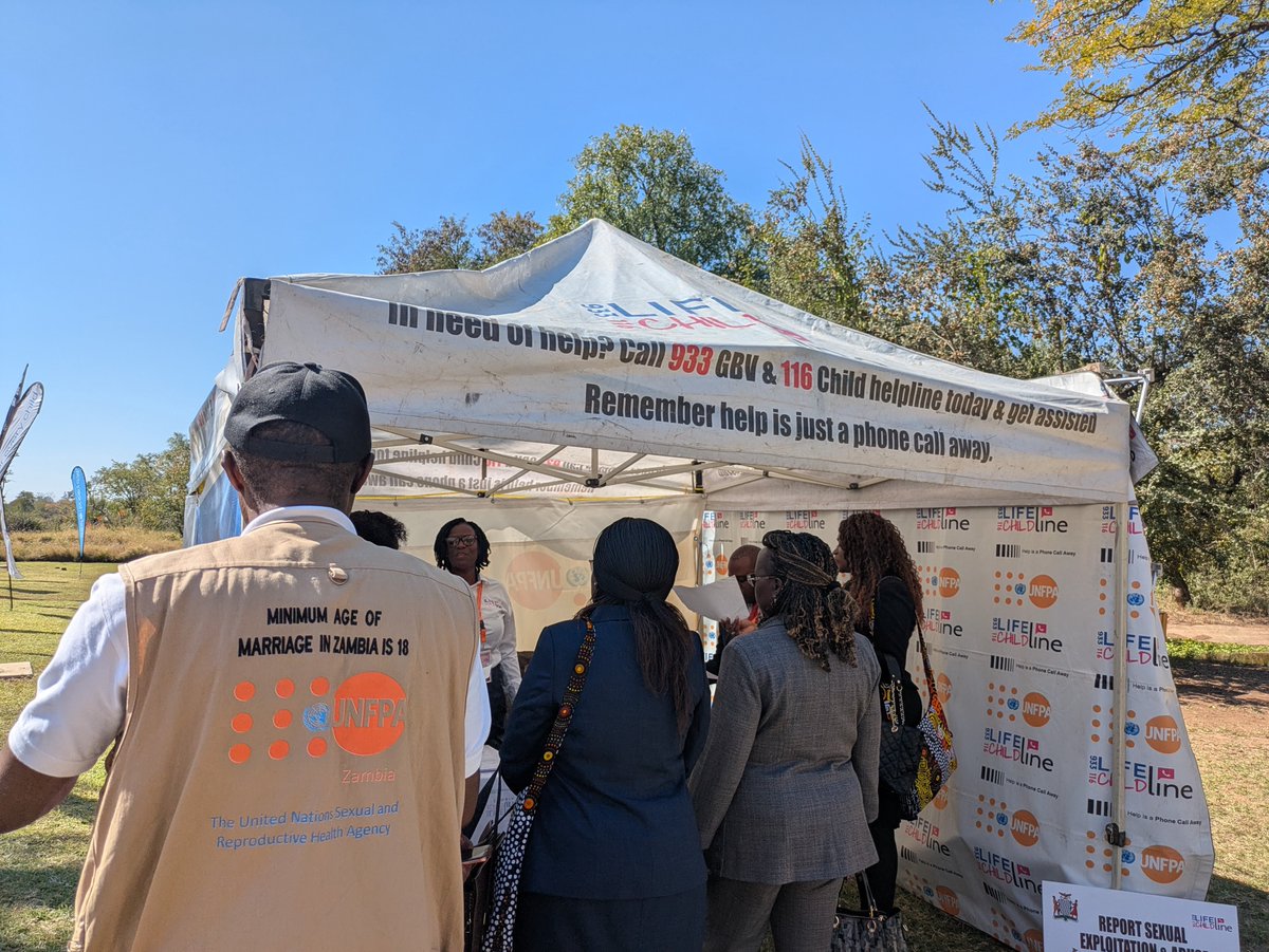 UNFPAZambia's tweet image. Proud to join #IC2025 in Zambia with @clzambia and @CHILDLINE1098 with @MCDSS_ZAMBIA . We led a side event & key discussions on GBV, emergencies & harmful practices. Children at the centre, always. #ChildrenAtTheCentre
With @UNFPA_ESARO
#ChildProtection #MentalHealth #SafeSpaces
