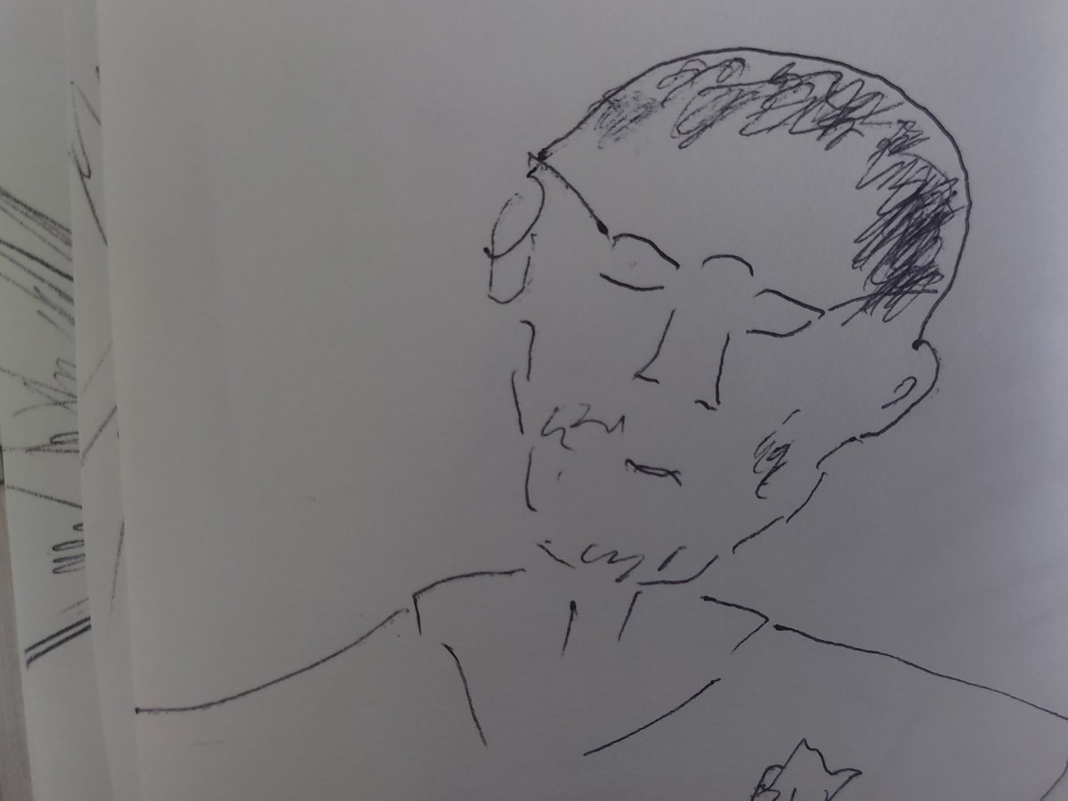 Quisiera que cobrara vida este dibujo, verlo crecer en decepciones y enamorarse, ser casi feliz y recordar más tarde que estuvo aquí, en este papel, en este mundo nuestro.