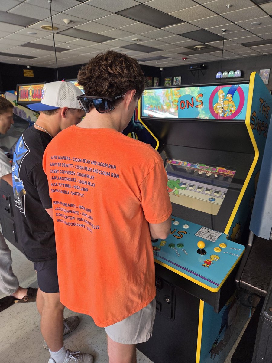 Kyle Holderfield (@coach_h_hhs) on Twitter photo Senior <a href="/HHS_Raider_FB/">HHS Raider Football</a> trip to Game On Arcade! A great way to end June!
#INAM 🟦🟧⚔️⚔️ Senior <a href="/HHS_Raider_FB/">HHS Raider Football</a> trip to Game On Arcade! A great way to end June!
#INAM 🟦🟧⚔️⚔️