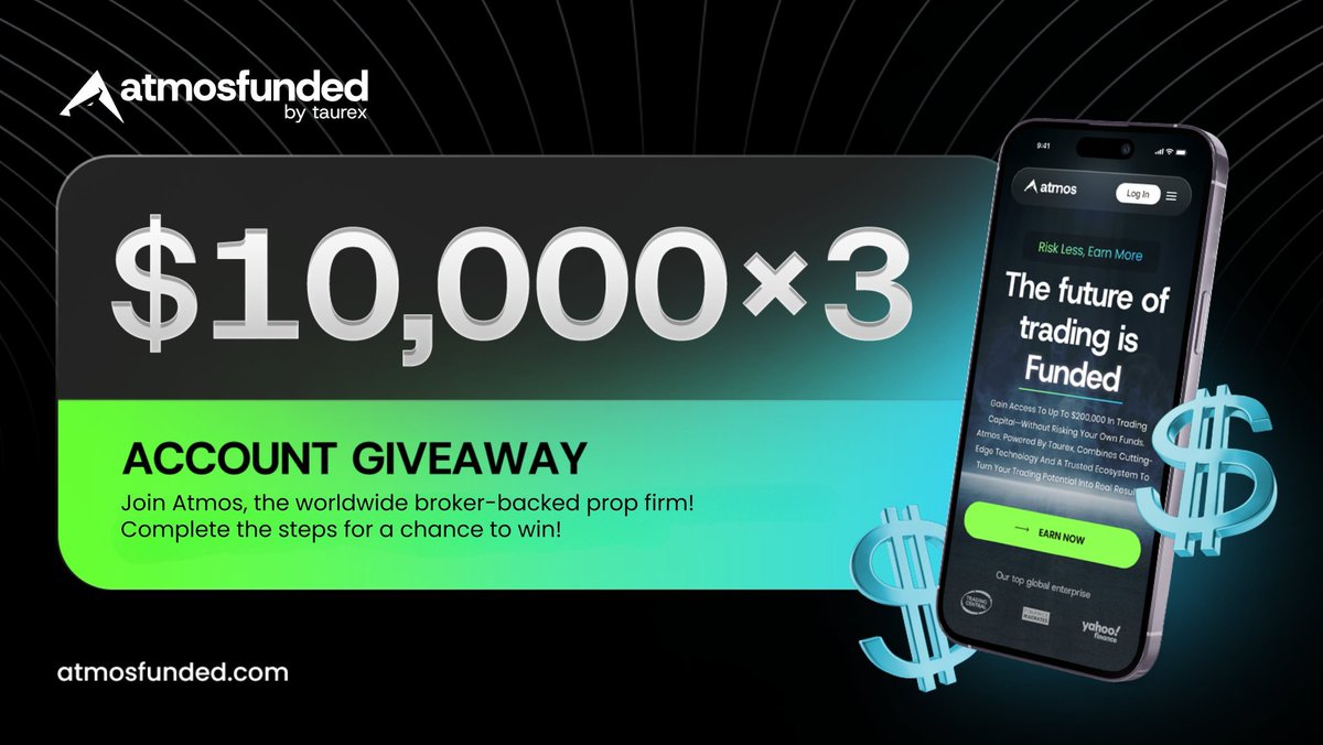 Zay (@_traderzay) on Twitter photo $30,000 GIVEAWAY!
Courtesy of <a href="/Atmosfunded/">Atmos Funded</a>
Follow
<a href="/Atmosfunded/">Atmos Funded</a> & <a href="/_TraderZay/">Zay</a>
Like & repost🚀
Tag 3 traders
5 DAYS🏆 $30,000 GIVEAWAY!
Courtesy of <a href="/Atmosfunded/">Atmos Funded</a>
Follow
<a href="/Atmosfunded/">Atmos Funded</a> & <a href="/_TraderZay/">Zay</a>
Like & repost🚀
Tag 3 traders
5 DAYS🏆