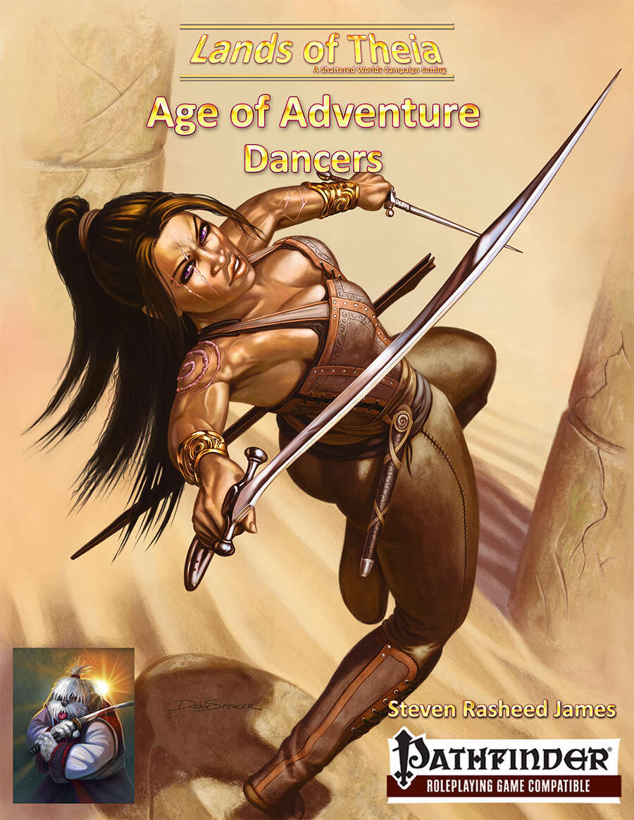 Check this out:

In the Lands of Theia, adventure never waits.

It's the Age of Adventure, and the world governments are looking for anybody willing to delve into the ruins of the past. Guilds from around Theia are hiring any with the training, the skill, and the power to survive