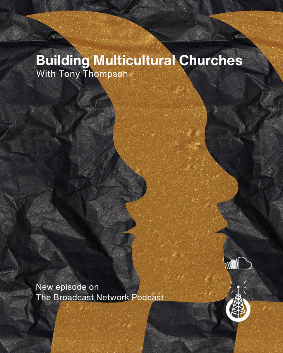 🎧 Building Multicultural Churches (Tony Thompson). We talk multicultural mission, unity in diversity &amp; how we can reflect God’s kingdom. A must-listen for leaders &amp; planters.
🎙️ Podcast: on.soundcloud.com/TUQDNMN4GILAOq…
🔗 Course: thebroadcastnetwork.org/courses/multi-…
📚 Book: amzn.to/4etSTWk