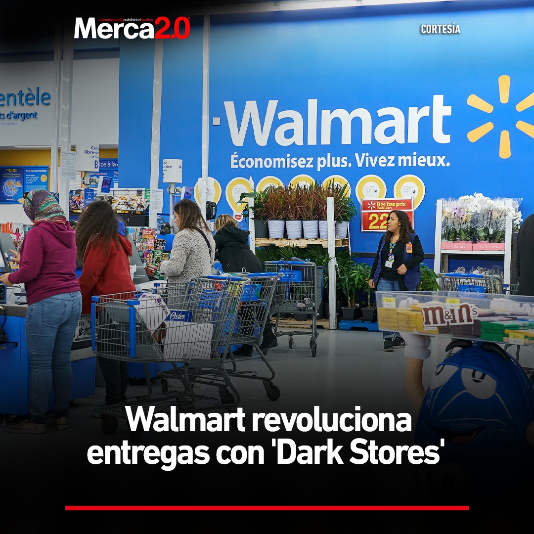 Merca20's tweet photo. 🛒 Walmart no se quiere quedar atrás en la carrera del delivery, pues ha lanzado sus "Dark Stores", centros exclusivos para pedidos online que buscan acelerar las entregas.

#Walmart #DarkStore #Merca20

Sigue leyendo https://t.co/u7bcPgF1Fn https://t.co/e7iKm3EPGr