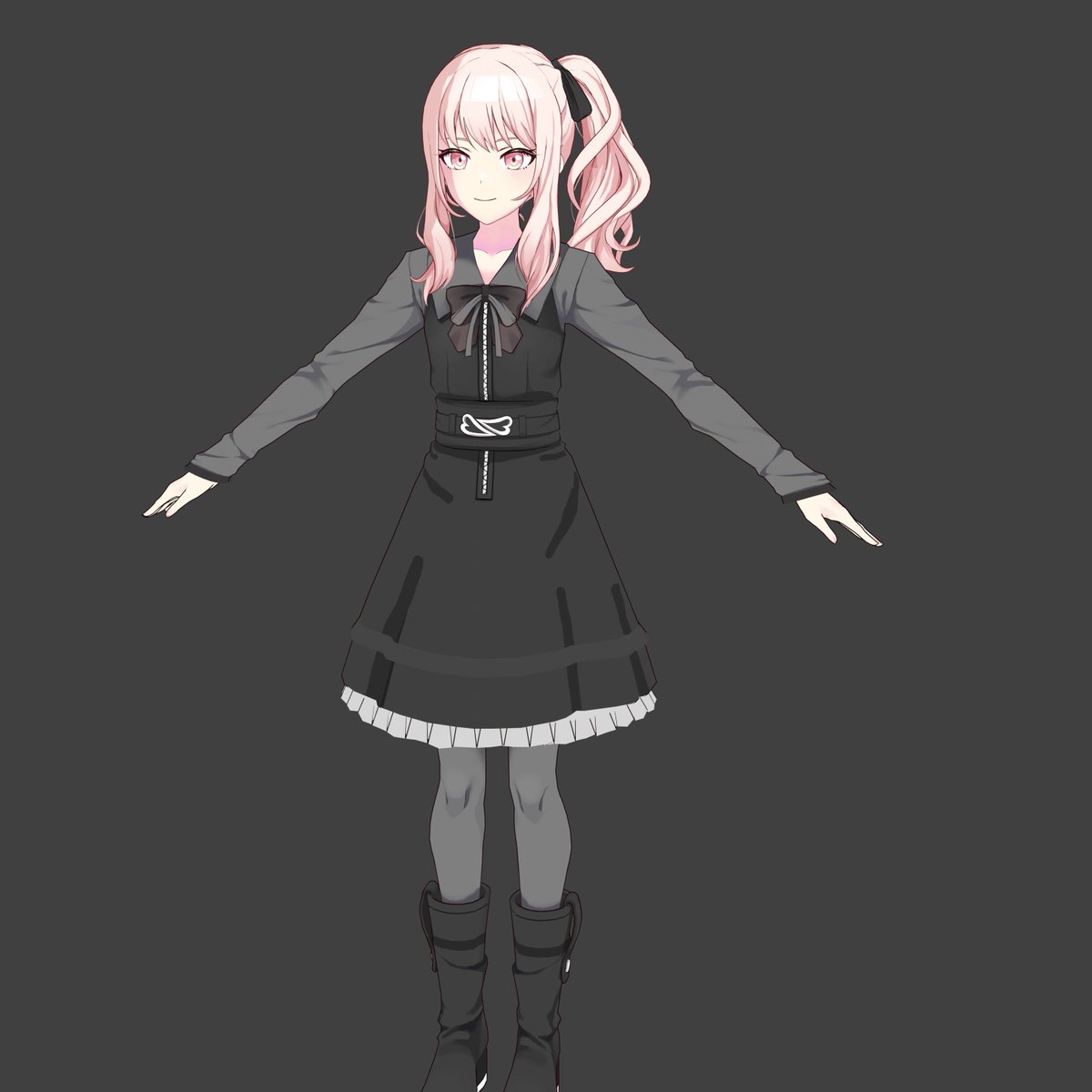 WTHN_Ross's tweet photo. #akiyamamizuki wip
치마빼고 대부분 텍스쳐는 완성입니다 https://t.co/O5XKT5KICb