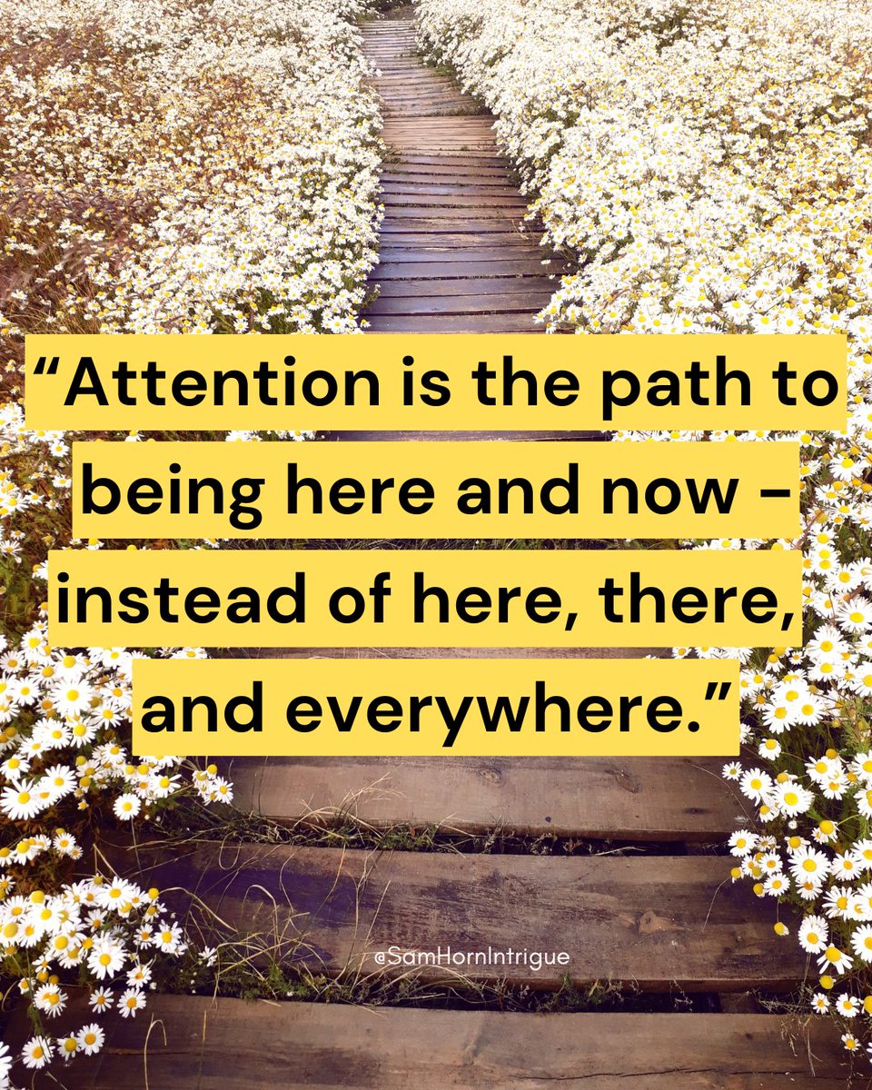 ✨ Attention is a Two-Way Street. I'll always be thankful for having the privilege of experiencing David J. Whyte's poetic word artistry in person. Paying attention to what's happening around us &amp; in us - fully - is our passport to presence. Read more samhorn.com/tbn-issue-90
